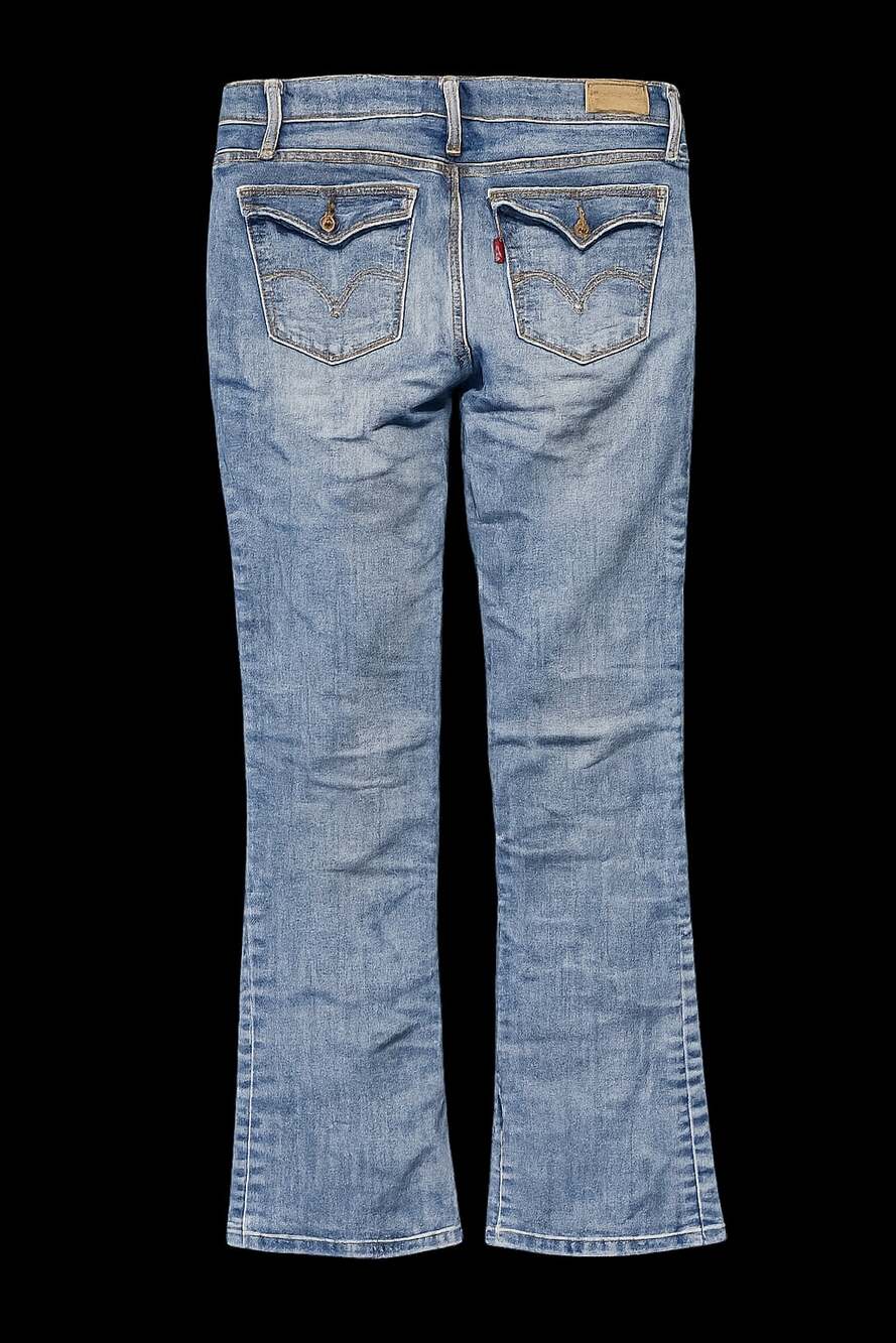 Levi's Women's Mid Rise Bootcut Jeans Light Wash